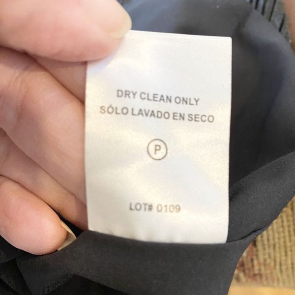 Dalia Ladies' Lined‎ Elastic Straight Pleated Midi Skirt Plus Size XXL Black EUC - Picture 7 of 10